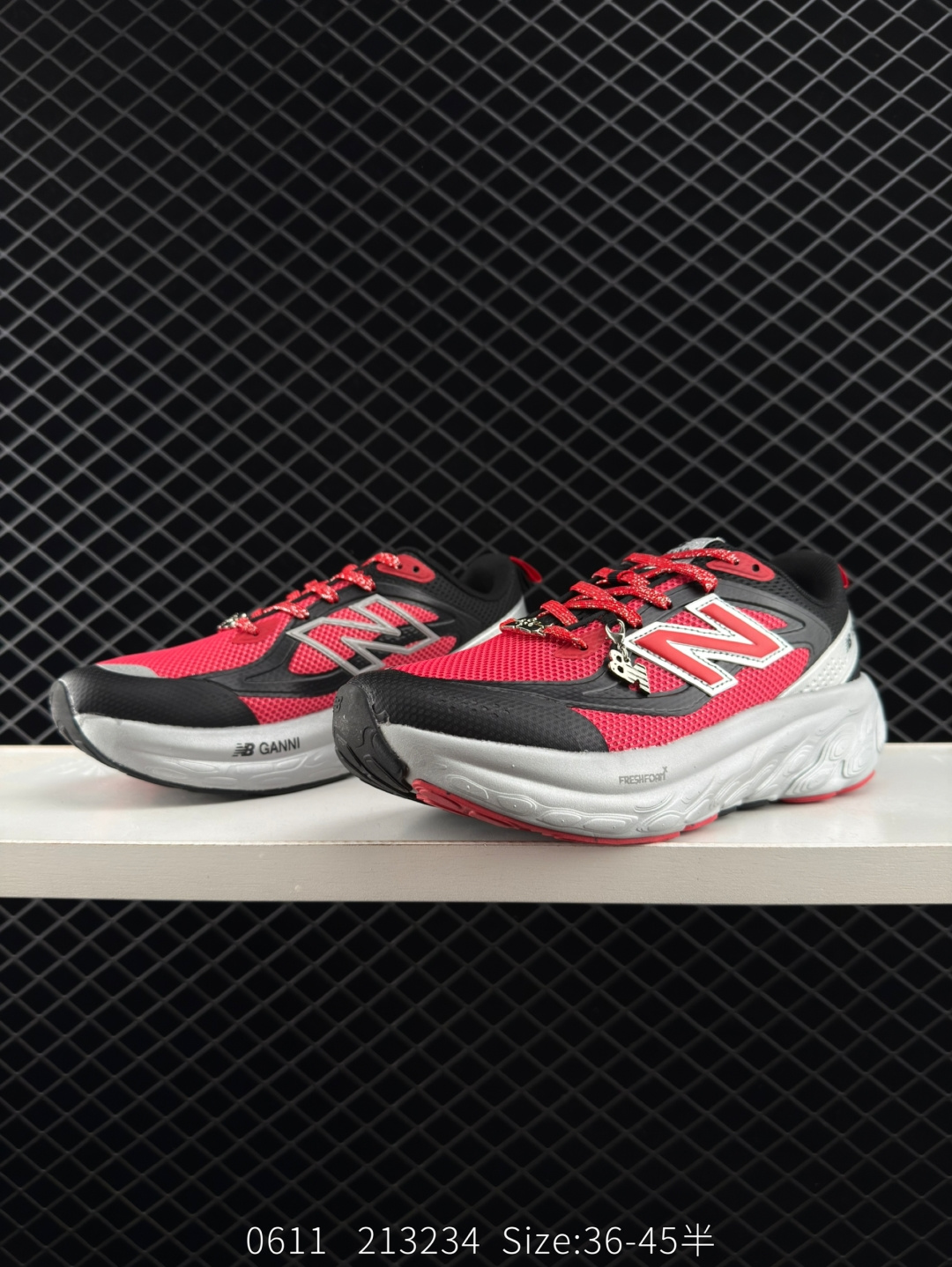 GANNI × New Balance B Fresh Foam TRAINER UTRNGA “Silver Metallic”